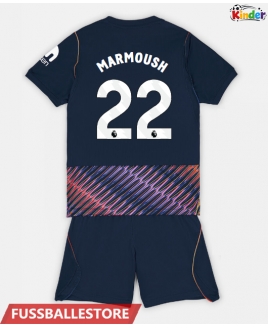 Günstige Tottenham Hotspur Omar Marmoush #22 Auswärts Trikotsatzt Kinder 2026-27 Kurzarm (+ Kurze Hosen)